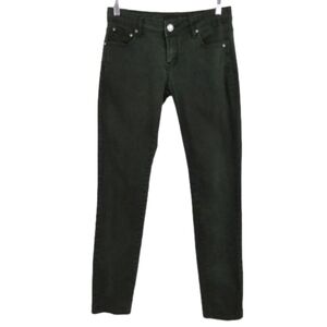 CRUNCH Dark Green Skinny Jeans Casual Street wear Size 9 Women's Juniors